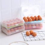 2in1 - 15 Grid Egg Tray + Storage Box