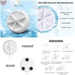 Mini Portable USB Operate Washing Machine Turbine - Image 2
