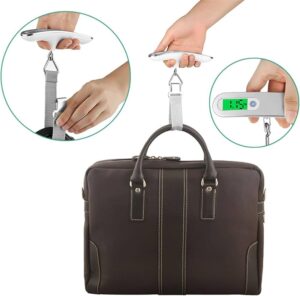 Digital Luggage Scales Handheld Travel Weight Scale LCD Display - Image 2