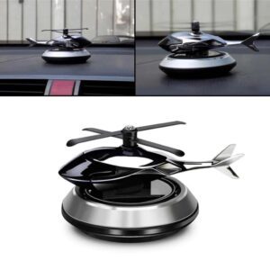 Solar Car Dashboard Helicopter Air Freshener - Image 3
