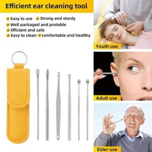 Ear Wax Cleaning Kit, 6 Pcs Ear Pick